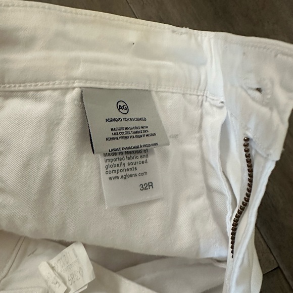 AG the griffin shorts white size 33 - Picture 7 of 8